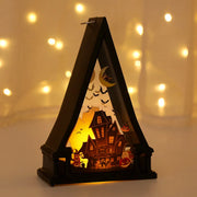 Halloween decorations desktop ornaments retro led lantern
