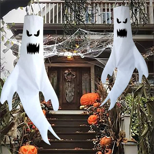 Ghost Hanging Decorations, Indoor Outdoor Yard Flags Party