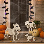 Halloween Decor Creative Home Ornament Animal Skeleton