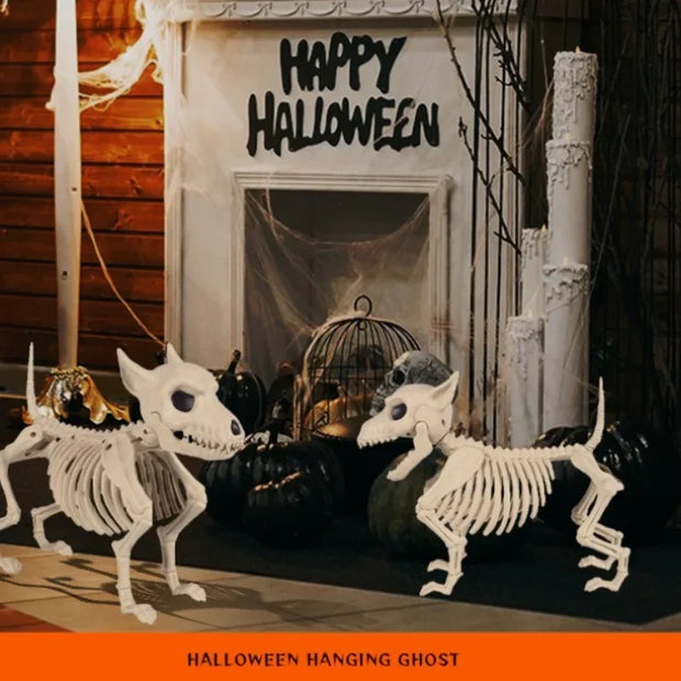Halloween Decor Creative Home Ornament Animal Skeleton