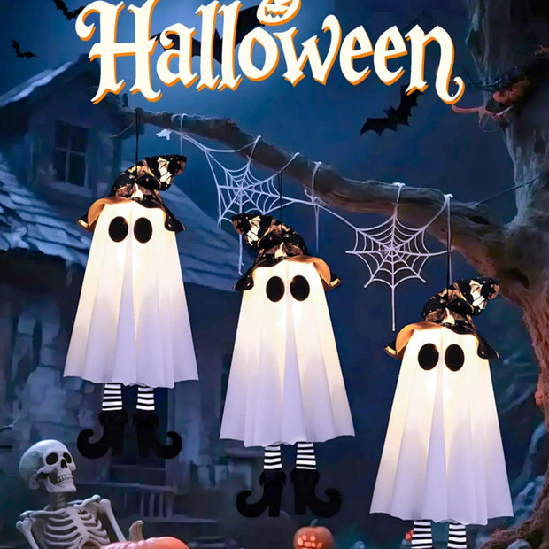 Decor LED Light Up Witch Ghost for Halloween Party