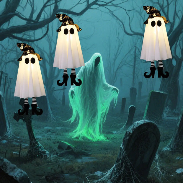 Decor LED Light Up Witch Ghost for Halloween Party
