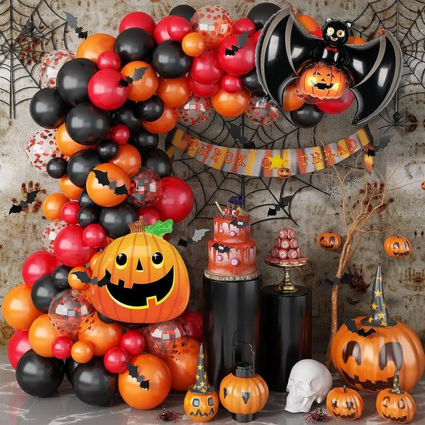 Bat Decoration Balloon Garland Arch Kit