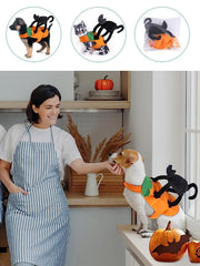 Pet Costume Pumpkin Black Cat