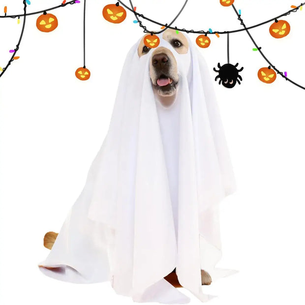 Ghost Pet Cloak Spooky Cosplay Costume