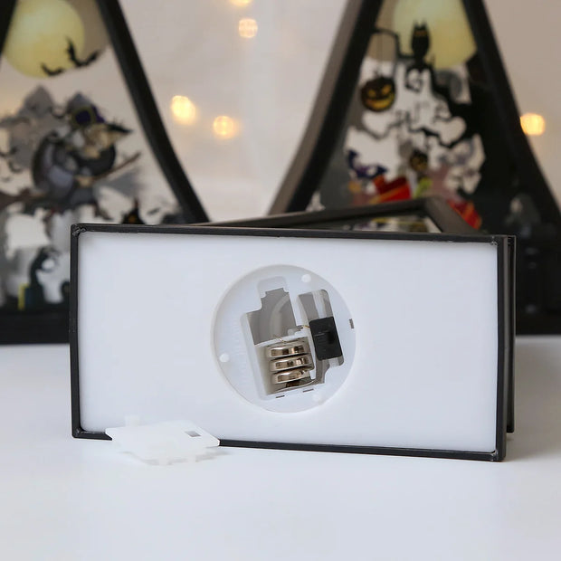 Halloween decorations desktop ornaments retro led lantern