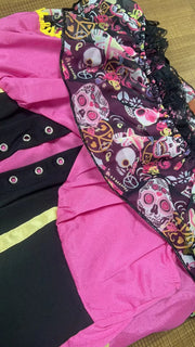 Halloween Costumes for Women Skull Flower Fairy Ghosts Bride Dress