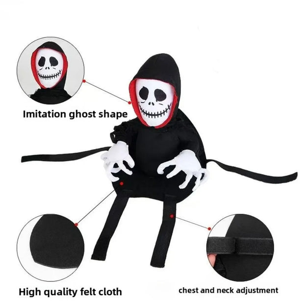 Adjustable Jumpsuit Cats Dogs Scary Clothing