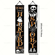 Halloween Decorations Outdoor Indoor Wellcome Banners