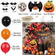 Bat Decoration Balloon Garland Arch Kit