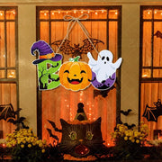 Halloween Party Decors Pumpkin Ghost Bat Door