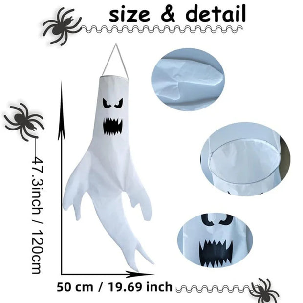 Ghost Hanging Decorations, Indoor Outdoor Yard Flags Party