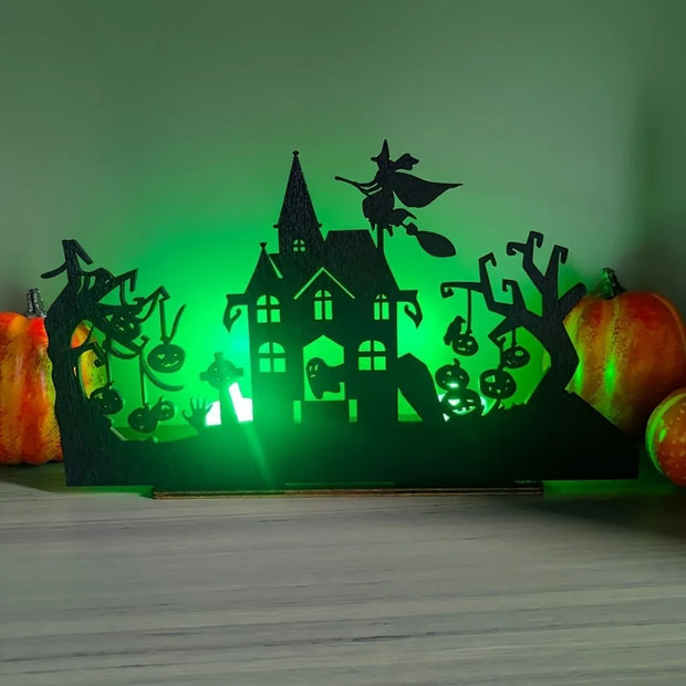 Halloween Witch House Decor