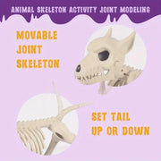 Halloween Decor Creative Home Ornament Animal Skeleton