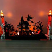 Halloween Witch House Decor