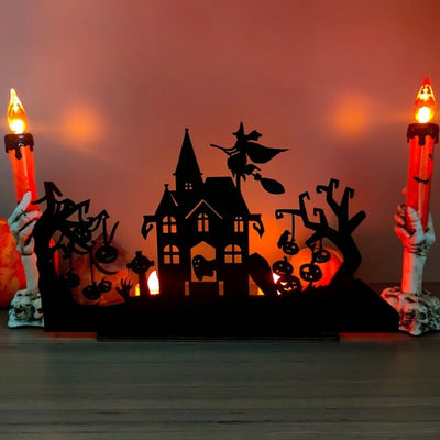 Halloween Witch House Decor