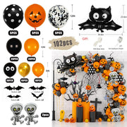 Bat Decoration Balloon Garland Arch Kit