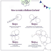 Bat Decoration Balloon Garland Arch Kit