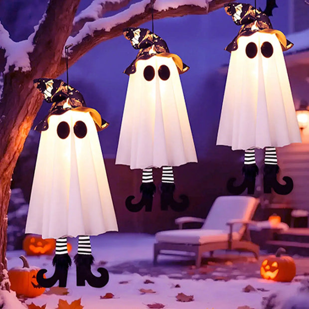 Decor LED Light Up Witch Ghost for Halloween Party