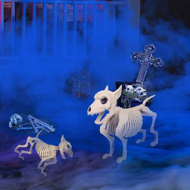 Halloween Decor Creative Home Ornament Animal Skeleton