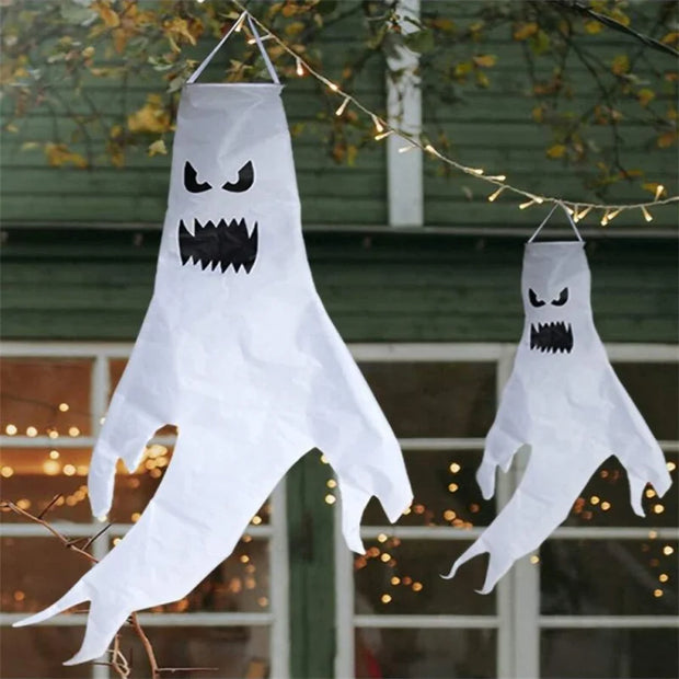 Ghost Hanging Decorations, Indoor Outdoor Yard Flags Party