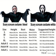 Loud screams, horror movies cosplay outfits