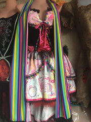 Halloween Costumes for Women Skull Flower Fairy Ghosts Bride Dress