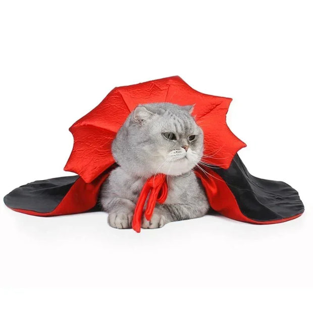 Halloween Pet Costumes Cute Cosplay Vampire