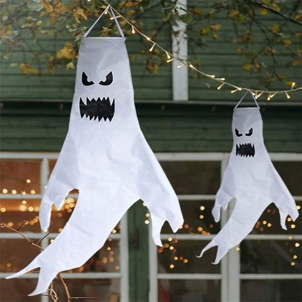 Ghost Hanging Decorations, Indoor Outdoor Yard Flags Party