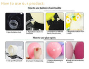 Bat Decoration Balloon Garland Arch Kit
