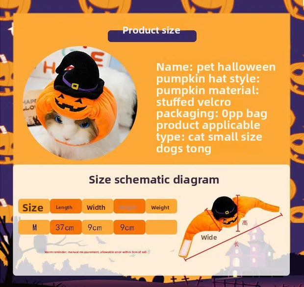 Halloween funny dogs, cats, pumpkins, hats, animal costumes