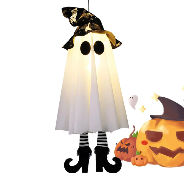 Decor LED Light Up Witch Ghost for Halloween Party