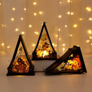 Halloween decorations desktop ornaments retro led lantern