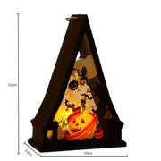 Halloween decorations desktop ornaments retro led lantern