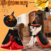 Halloween Pet Costume With Witch Hat Small Dog