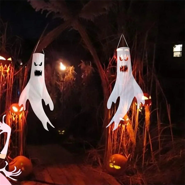 Ghost Hanging Decorations, Indoor Outdoor Yard Flags Party